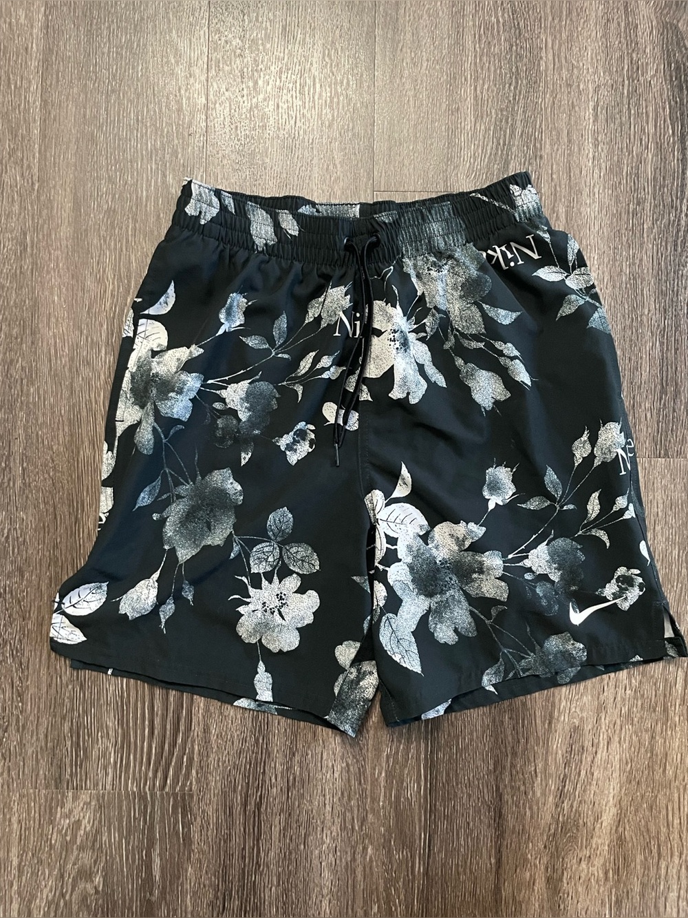 Nike Floral Swim Breaker 7” Boxer Volley Shorts